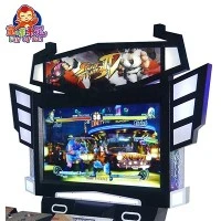 2-Spieler-Street-Fighter-Arcade-Automat mit LED-Bildschirm