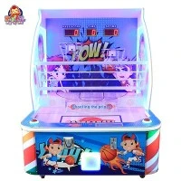 Coin-Operated Kids Arcade Basketball Machine